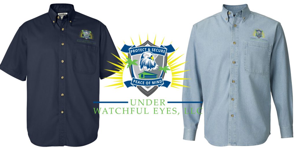 Embroidery - Under Watchful Eyes Shirts