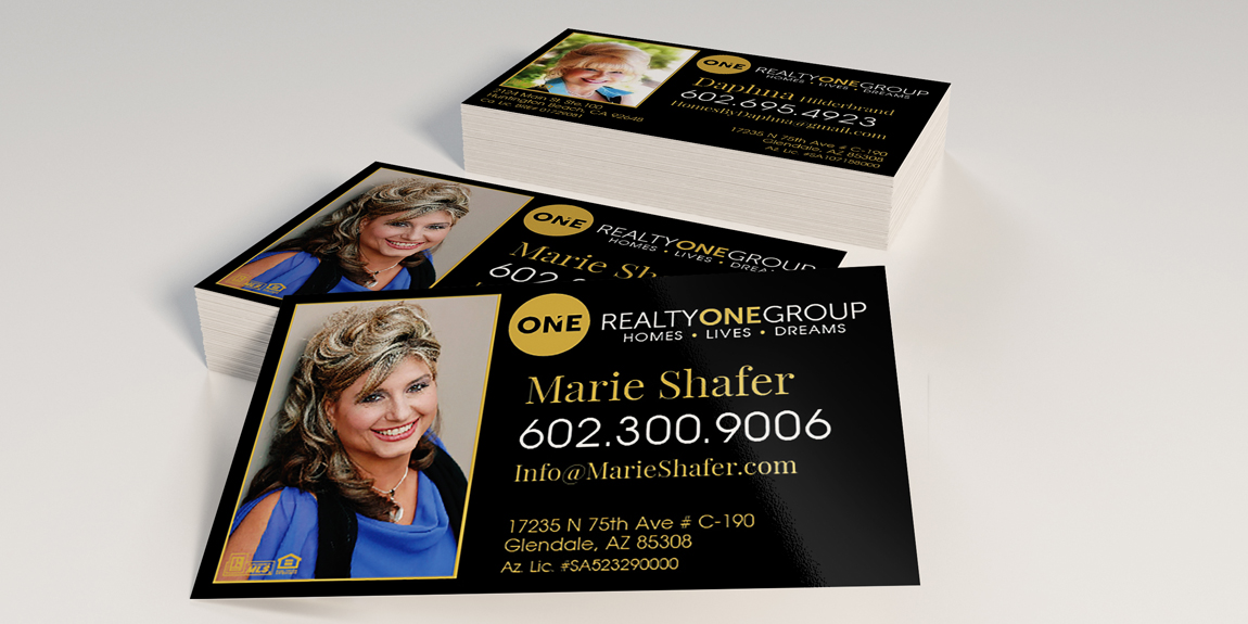 Custom Business Cards designed by Marketing Provisions